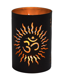 Porte-bougie en fer fait à la main de couleur noire pour la maison, le mariage, la décoration de table de Noël, disponible à bas prix - Product Image 4