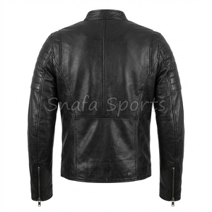 Male Biker Apparel Bomber <b>Jacket</b> Casual Streetwear Fashion Trend Premium Quality Stylish Comfortable Durable Modern Outfit - Product Image 2