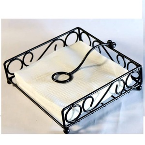 Organisateur de serviettes pour restaurant et hôtel, porte-serviettes de table, porte-mouchoirs en papier finition dorée - Product Image 4