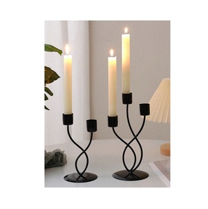 Candelabro de Metal Antiguo para Decoración de Mesas, Recepciones de Boda, Comedores, Hoteles, Fiestas y Hogares - Product Image 5