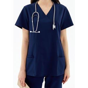 Conjunto de Uniformes Médicos para Doctoras y Enfermeras, Conjunto Deportivo para Mujer, Uniforme Médico Transpirable de Spandex, Superventas - Product Image 2