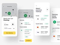 Aplicación Móvil Híbrida RoyalCraft Enterprise Parking Finder para Android, iOS, Linux, Mac OS, Reserva de Plazas, Pagos en Línea, Stock en Tiempo Real
