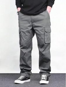 Ropa para Hombre |   Pantalón Cargo de Algodón |   Pantalón con Cintura Ajustable con Cordón - Product Image 2