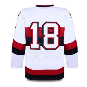 Maillot de hockey sur glace personnalisé de haute qualité, 100 % haute qualité, maillots de hockey d'équipe pour hommes, coutures robustes - Product Image 1
