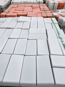 PP Plastic Double Cavity Rectangular Textured <b>Concrete</b> <b>Paver</b> <b>Mold</b> - Product Image 5