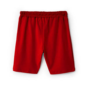 Unisex <b>Burgundy</b> <b>Shorts</b> Spandex Polyester Quick Dry Drawstring Pockets Elastic Waist Casual Running GYM Sports Athletics Wear - Product Image 2