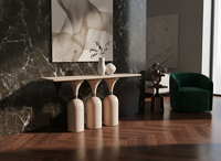 Table console en contreplaqué, table basse moderne, écologique, pour salon, artisanale, sur mesure, qualité export, meubles en bois pour la maison