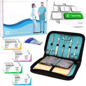 Juego de Herramientas de Sutura Completo de Alta Calidad para Estudiantes de Veterinaria, Kit de Cirugía de Acero para Práctica de Sutura Médica por Dentavex - Product Image 3