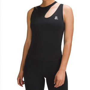 Camiseta sin Mangas Casual para Mujer, de Spandex y Algodón, Secado Rápido, Transpirable y Ecológica - Product Image 1