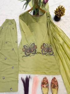 Exclusive Traditional Ladies <b>Fancy</b> Indian and Pakistani Salwar <b>Suit</b> Available at Wholesale Price From Indian Exporter - Product Image 3