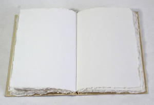 Lot de carnets et journaux scolaires en papier chanvre recyclé sans acide, faits à la main, format A5, couverture rigide avec 60 pages spirales – Idéal pour un cadeau - Product Image 4