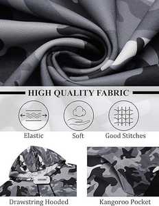 Sudadera con Capucha de Invierno 2026 de la Mejor Calidad con Diseño de Camuflaje, Antiarrugas, Tejido Transpirable de Secado Rápido para Hombre y Unisex - Product Image 6