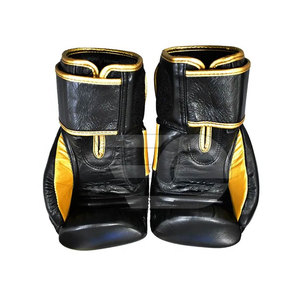 Gants de boxe professionnels haut de gamme en cuir PU pour entraînement, sacs de frappe, MMA, gym, fitness – Gants de boxe durables OEM - Product Image 2