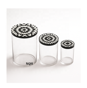 Boîte à souvenirs de luxe moderne personnalisable, artisanale, en bois carré, en nacre et en acrylique, pour le Ramadan et l'Aïd - Product Image 5