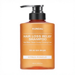 Champú KUNDAL para el Alivio de la Caída del Cabello – Aroma a Pomelo Cítrico (500ml) - Product Image 2