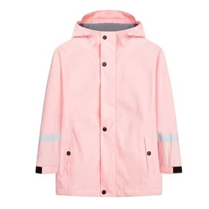 Custom Waterproof Rain Coat for <b>Men</b> & Women | PVC & Polyester Rain Jacket | Windproof Hooded <b>Raincoat</b> - Product Image 1