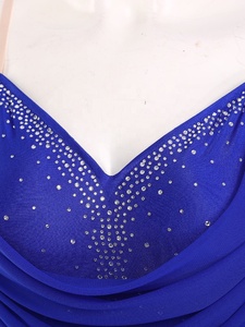 Body da Donna con Aperture e Frange, Set con Guanti <span class=keywords><strong>per</strong></span> <span class=keywords><strong>Danza</strong></span> Latina, Cha-Cha, Tango, Competizioni di Ballo e Spettacoli - Product Image 3