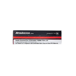 Organizador de Auto Amato Automotive ECOCURVE TISSUE BOX en Color Bronceado/Negro con Tela Cómoda y Material de PVC Fácil de Limpiar - Product Image 2
