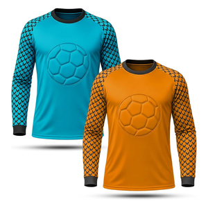 Performance Goalkeeper Shirt Custom Logo Quick Dry <b>Soccer</b> Apparel - Product Image 1