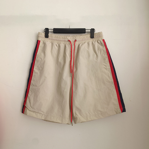 Custom High Quality Casual Breathable Retro <b>Zip</b> Windbreaker <b>Shorts</b> for Men - Product Image 4