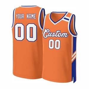 Maillot de basketball décontracté personnalisé par sublimation, débardeur respirant en maille, uniforme d'équipe athlétique, nom et numéro personnalisés, protection UPF - Product Image 4