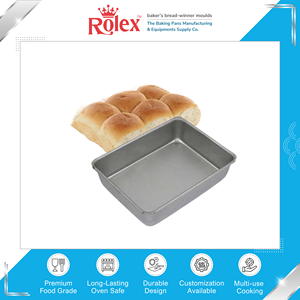 ผู้ผลิตอุปกรณ์อบขนมอุตสาหกรรม ถาดอบขนมคุณภาพสูง ทนความร้อน/ทนตู้แช่แข็ง ถาดอบขนมปัง (6 นิ้ว x 8 นิ้ว) - Product Image 2