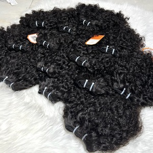 High Quality Burmese Curly Virgin <b>Hair</b> Extensions Factory Price Raw Natural Burmese Virgin <b>Hair</b> Vendors - Product Image 1