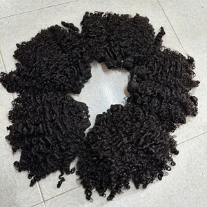 Vague profonde lâche bouclée birmane paquet naturel vietnamien cheveux humains Double dessiné cuticule Extensions de cheveux cheveux bruts prix de gros - Product Image 3