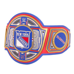 เข็มขัดแชมป์แบบกำหนดเอง นิวยอร์ก เรนเจอร์ส WWE เข็มขัดแชมป์รุ่น Legacy แผ่นโลหะหนัก ซิงค์ โลโก้แบบกำหนดเอง และเข็มขัดถ้วยรางวัลสำหรับกีฬามวยปล้ำ - Product Image 4