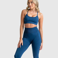 Leggings de sport pour femmes, sans couture, coupe slim, taille haute, tissu flexible pour l'exercice, l'entraînement et les tenues de ville, adultes