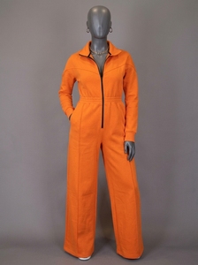 Sudadera con capucha gris oscuro de invierno, lavado ácido, efecto desgastado, antibacteriana, de poliéster/algodón, de longitud completa, para mujer, estilo holgado. - Product Image 2
