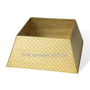 Good Quality Iron Gold <b>Tree</b> Collar Classic Christmas Decoration <b>Tree</b> <b>Stand</b> Classy Inspired Decor for Home Blank Sublimation - Product Image 3