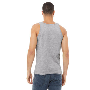 Camiseta sin Mangas BELLA+CANVAS, Nueva Colección, Estilo Americano Vintage, Deportiva, Transpirable, Tejida, 100% Algodón, Unisex, Color Jaspeado - Product Image 4