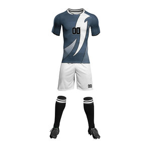 Custom Sublimation Men Soccer Uniform Set Breathable Quick Dry Football Jersey Training Kit Team Sportswear Youth Adult Apparel - Product Image 1
