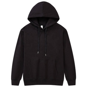 Sudaderas con capucha de algodón de alta calidad 320 Gsm para hombre, sudaderas informales holgadas Unisex, Tops con logotipo personalizado, Sudadera con capucha en blanco para hombre - Product Image 1