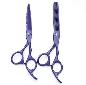 Juego de Tijeras de Peluquería Profesionales de Acero Inoxidable, Cuchillas Afiladas Personalizadas para Suministros de Salón de Belleza, Reutilizables - Product Image 4