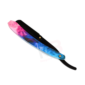 Navajas de Afeitar Rectas de Acero Inoxidable para Barbería, Cuchillas Afiladas para Afeitar la Barba de Hombre - Product Image 1