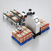 WB-50 Robot de Empaque Colaborativo de 50 kg, Estación de Trabajo, Máquina de Empaque, Paletizador de Apilado de Cajas para Fin de Línea