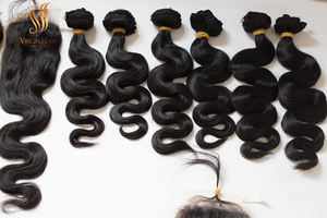 Extensiones de Cabello Humano Virgen al por Mayor de 8-30 Pulgadas, Cabello Vietnamita con Ondas Suaves y Brillantes para Trama Individual, Sin Caída, Colores Naturales - Product Image 6