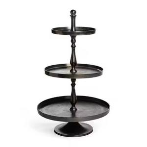 ขาตั้งเค้กโลหะประสิทธิภาพสูง ขาตั้งโชว์ขนมหวาน ที่วางคัพเค้ก อุปกรณ์เสิร์ฟงานเลี้ยง - Product Image 1