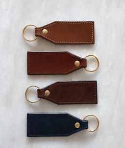 Leather <b>Key</b> Chain Premium Quality Leather <b>Key</b> Chain Rectangle Shape Customized Durable Metal <b>Ring</b> Multi Color Options - Product Image 6