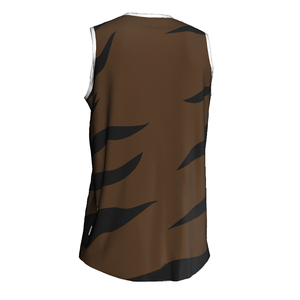 Maillot de basket sans manches pour homme, col en V, imprimé camouflage, respirant, en polyester, débardeur pour toutes les saisons, vêtements de sport - Product Image 2