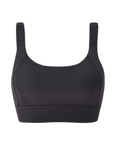 Soutien-gorge de yoga à bretelles réglables |   Haut de sport respirant avec empiècements en mesh |   Vêtements de sport sans fil à compression pour femmes - Product Image 1