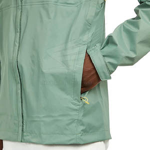 Nouvelle Arrivée 2026 – Veste de Pluie Homme à Capuche avec Logo Frontal, Respirante, Qualité Supérieure, Tissu Polyester/Nylon, Service OEM en Gros - Product Image 6