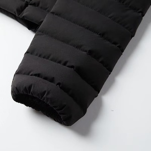 Men's New Fashion Brand Winter Quilted Jacket Thick Down Cotton <b>Coat</b> with Stand Collar <b>Long</b> Fleece Casual Style Plain Dyed - Product Image 6