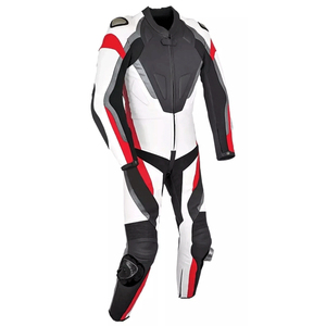 Newest Design <b>Top</b> Trendy Breathable Fabric Men Motorbike Racing <b>Leather</b> Suits Best Services Motorcycle & Racing Suit Sets - Product Image 5