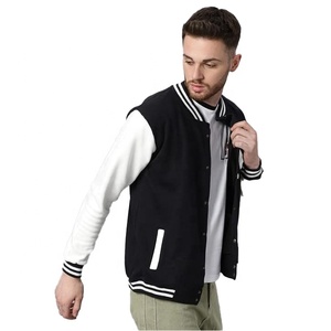 Customized <b>Men's</b> Wool Varsity <b>Jacket</b> Premium Quality Stylish <b>Baseball</b> Winter Outdoor Waterproof Windproof Breathable Custom Logo - Product Image 3