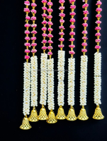 Guirlande murale de fleurs artificielles pour décoration de remise de diplôme, Diwali, Pâques, Toran de temple, guirlandes de porte, mariage, fête des Mères, Noël