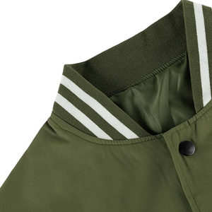 Nouvelle veste universitaire pour homme au meilleur prix, qualité durable, séchage rapide, logo personnalisé, veste d'hiver, motifs géométriques en patchwork, col montant - Product Image 3