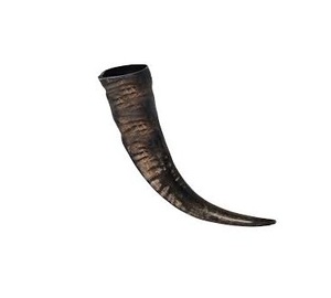 Corne à boire viking de haute qualité, artisanale, en corne de buffle naturelle, avec support, style poli - Product Image 5